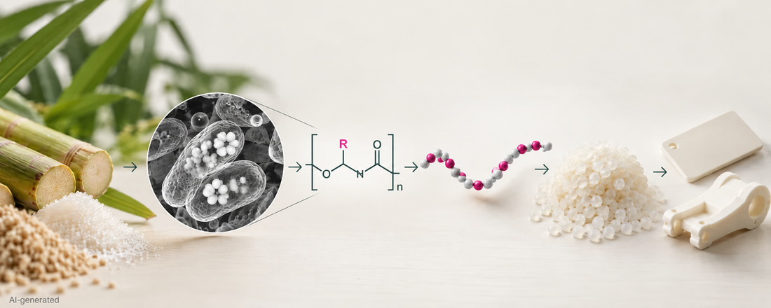 Understanding the PHA Family: From Molecular Structure to PHB, PHBV, PHBH and P34HB