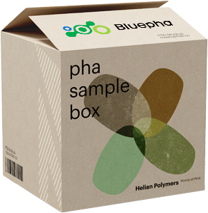 Bluepha Png PHA Sample Box – Helian Polymers BV